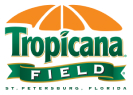 st petersburg tropicana field venue logo