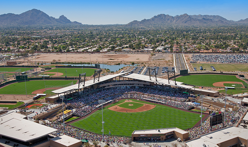 Salt River Fields view from up top